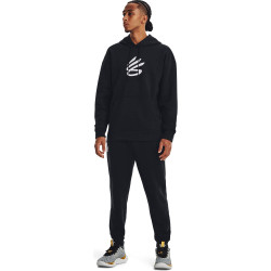 Under Armour Curry Big Splash Hoodie - Black/White