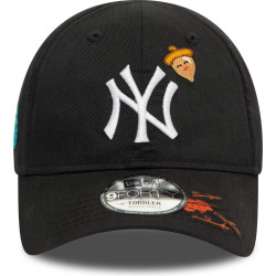 Detská šiltovka NEW ERA 940K MLB Icon 9forty NEW YORK YANKEES čierna