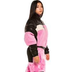 Grimey Wear Space Lady Girl Detachable Jacket Pink