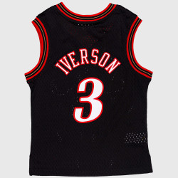 Mitchell & Ness Nba Swingman Jersey Road Philadelphia 76Ers Iverson Allen Black