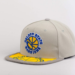 Mitchell & Ness NBA Munch Time Snapback HWC Golden State Warriors Grey