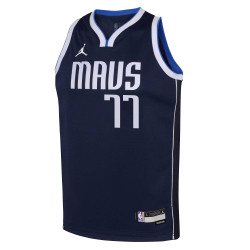 Jordan Boys Statement Swingman Jersey - Player - 8-20Y - Dallas Mavericks Doncic Navy