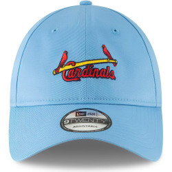 New Era 920 Mlb St. Louis Cardinals New Era Light Blue Cooperstown Collection Core Classic Replica 9Twenty Adjustable Hat Pastel Blue