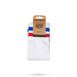 American Socks American Pride - Ankle High White/ Red/ Blue