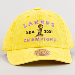 Mitchell & Ness NBA Stone Washed Champions Los Angeles Lakers Yellow