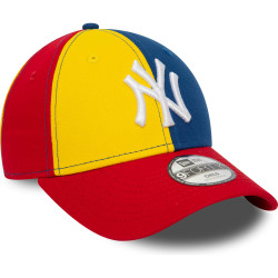 Detská šiltovka New Era 940K New York Yankees Child MLB Block Navy 9FORTY Adjustable Cap viacfarebná