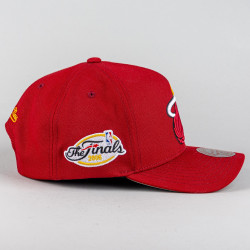Šiltovka Mitchell & Ness Miami Heat NBA Double Clutch Pro Snapback červená