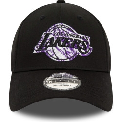 Šiltovka New Era 940 LA Lakers NBA Infill Black 9FORTY Adjustable Cap čierna