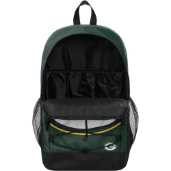 Forever Collectibles Green Bay Packers - NFL - Two Tone Cylinder Back Pack Green