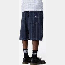 Krátke nohavice Jacker Stripes Baggy Short Raw tmavomodré