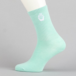 Módne vysoké ponožky PEAK Stretch High Cut Socks 3-pack čierne, mentolové a oranžové