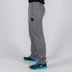 PEAK KNITTED PANTS MID.MELANGE GREY