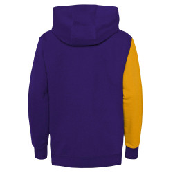 Outer Stuff Unrivaled French Terry Hood Los Angeles Lakers Purple/Yellow
