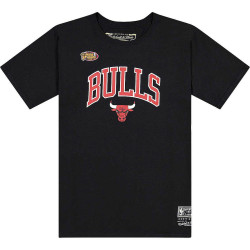 Mitchell & Ness NBA Arch Tee CHICAGO BULLS BLACK