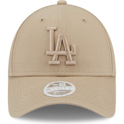 NEW ERA 940W MLB League Essential LA Dodgers Womens 9FORTY Cap Beige