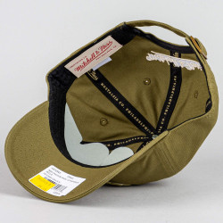 Šiltovka Mitchell & Ness NBA Fashion Basic Strapback Chicago Bulls olivová