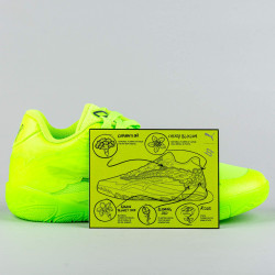 Basketbalové tenisky Puma wmns Stewie 3 Team Shoe Green Glare/Galactic Grey