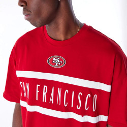 Tričko New Era NFL San Francisco 49ers Drop Shoulder Red Drop Shoulder T-Shirt červené