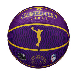 WILSON NBA PLAYER ICON - OUTDOOR - LEBRON Purple (sz. 7)