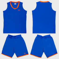 Dámska basketbalová súprava PEAK Basketball Uniform modro-oranžová