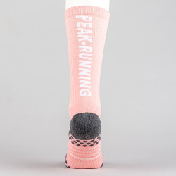 Dámske vysoké bežecké ponožky PEAK Running Socks ružové