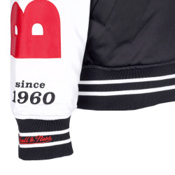 Mitchell & Ness Team Origins Varsity Satin Jacket Buffalo Bills Black / White