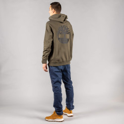 Timberland Core Logo Fz Hoodie Bb Olive