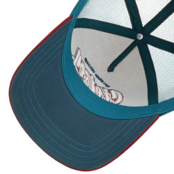Šiltovka Stetson Trucker Cap One For All Wine/Offwhite
