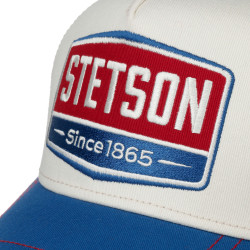 Stetson Trucker Cap Gasoline blue/white
