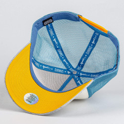 DJINN'S Trucker Cap HFT DNC Frog White/Grey/Blue