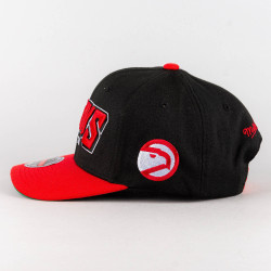 Mitchell & Ness Shredder Stretch Snapback Hwc Atlanta Hawks Black