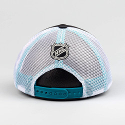 Outer Stuff Nhl Lifestyle Snapback Trucker San Jose Sharks Black