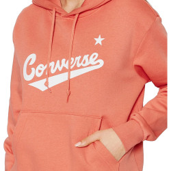 Converse Center Front Nova Hoodie BB ORANGE