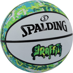 Spalding New Graffiti Basketball Green sz. 7