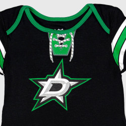 Outer Stuff Nhl Hockey Pro Creeper Plain Back Dallas Stars Black