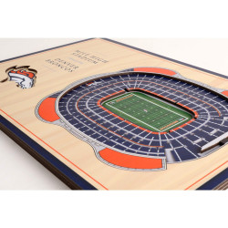 Youthefan NFL 3D Desktop Stadiumview Denver Broncos (30cm x 20cm)