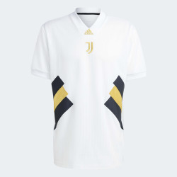 Adidas Men Juventus Icon Jersey White/Black/Gold