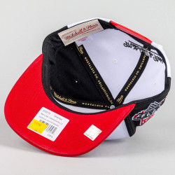 Šiltovka Mitchell & Ness Chicago Bulls Core I Snapback biela/čierna