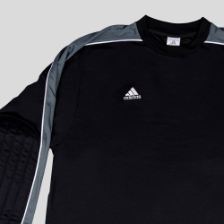 čierny brankársky futbalový dres ADIDAS REDE GK JSY BLACK/WHITE