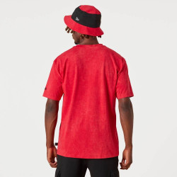 NEW ERA tričko NBA Washed pack graphic os tee CHICAGO BULLS Red