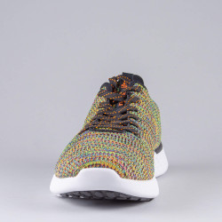 PEAK HEALTH SHOES BLACK/FLUORESCENT ORANGE