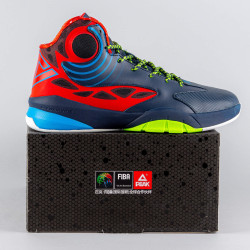 Peak Basketball Shoes Hurricane Christmas PE Blue/Red