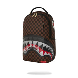 Sprayground Lenticular Effects Sharks In Paris Backpack Brown