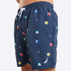 Nautica Winston 6” Swim Short Dark Navy