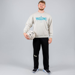 Mikina Peak Wiggins Basketball Lifestyle Round Neck Fleece Sweater Grey Green