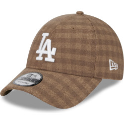 Šiltovka New Era 9Forty 940 MLB La Dodgers Flannel Brown 9Forty Cap hnedá