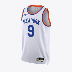 NIKE BOYS YEAR ZERO SWINGMAN JERSEY NEW YORK KNICKS - RJ Barrett WHITE/BLUE/ORANGE