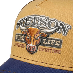 Stetson Trucker Cap Bull blue/beige