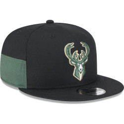 Šiltovka New Era 950 NBA Milwaukee Bucks Multi Patch Black 9Fifty Snapback Cap čierna