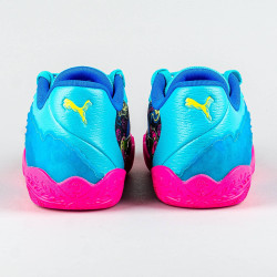 Basketbalové tenisky Puma wmns Stewie 3 Midnight In Tokyo Shoe Bright Aqua/Fluro Pink Pes/Black